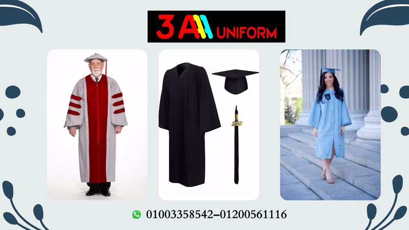 ملابس التخرج و الكابات  للجامعات و المدارس (شركة  3A لليونيفورم  01200561116) 632283227